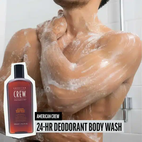 American Crew 24 Hour Deodorant Body Wash 450ml life