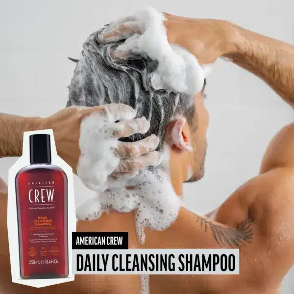 American Crew Daily Cleanser Shampoo 250ml life